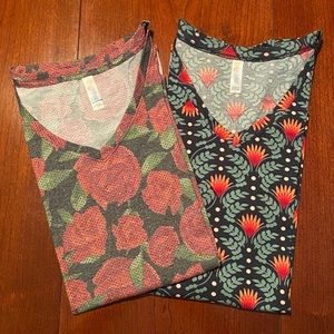 2 Lularoe Christy tees